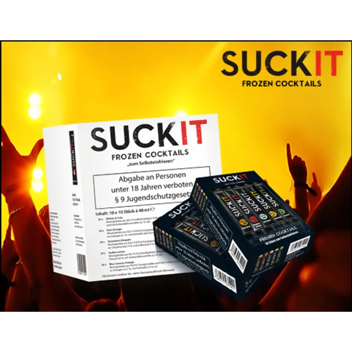 500 suckit alkohol-is til festen fra Boozyice.com